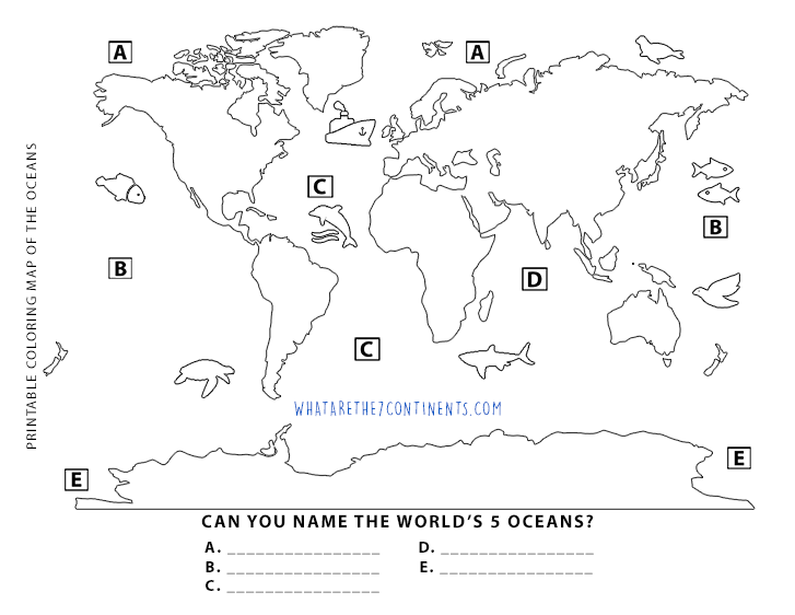 continents-and-oceans-blank-map-pdf-resenhas-de-livros